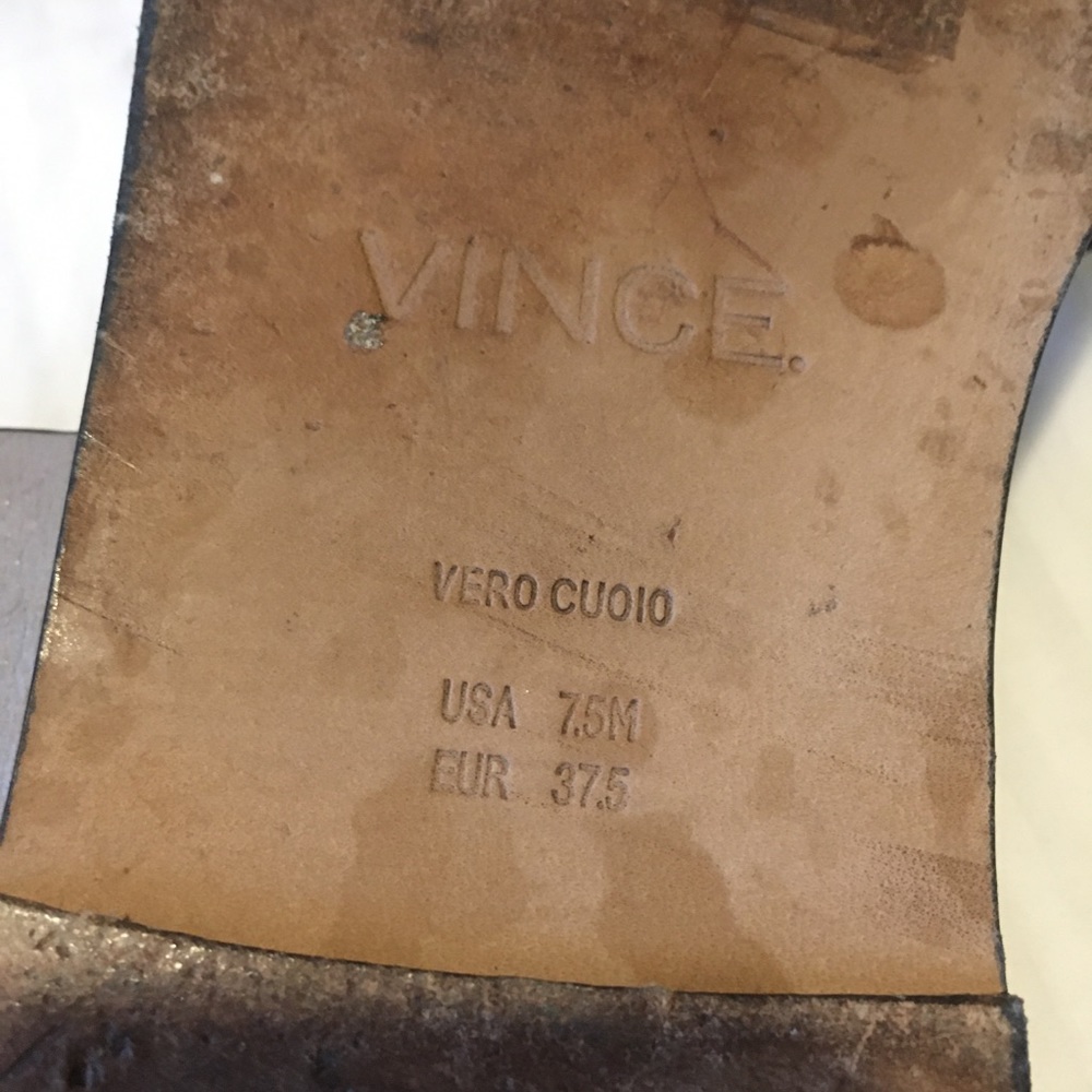 Vince sandal mailin leather - Picture 5 of 5